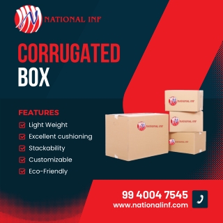 Corrugated box in Chennai - National INF