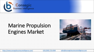 Marine Propulsion Engines Market Size, Share, Forecast 2023-2030