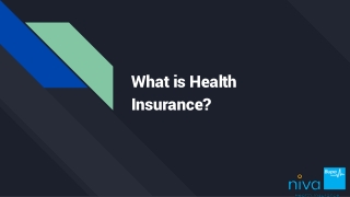 What is Health Insurance | Niva Bupa