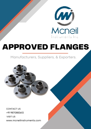 Best Approved Flanges Manufacturer, Supplier, and Exporter in India