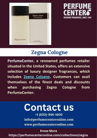 Zegna Cologne