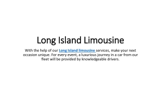 Long Island Limousine