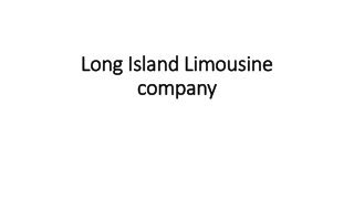 Long Island Limousine company