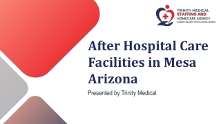 After Hospital Care Facilities in Mesa Arizona