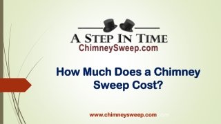 How Much Does a Chimney Sweep Cost