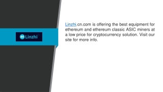 Find The Best Cryptocurrency Solution At A Reasonable Price Linzhi