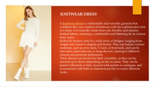 knitwear dress