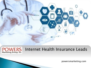 Internet health insurance leads