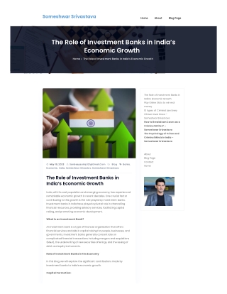 someshwarsrivastava-com-blog-the-role-of-investment-banks-in-indias-economic-growth-