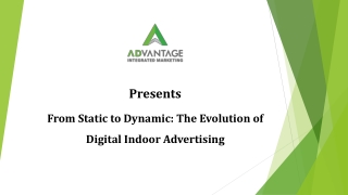 From Static to Dynamic: The Evolution of Digital Indoor Advertising