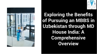 Benefits of Pursuing an MBBS in Uzbekistan