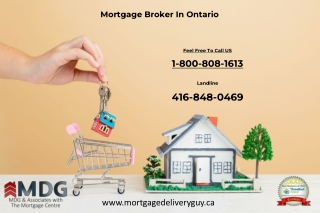 Mortgage Broker In Ontario - Mortgage Delivery Guy