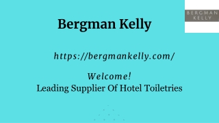 Make Your Guest Refreshing with Hotel Bath Shop by Bergman Kelly