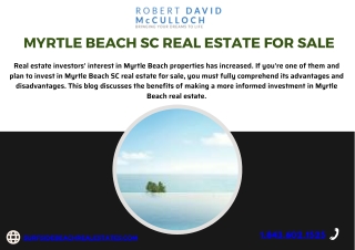 Myrtle Beach SC Real Estate for Sale: Find Your Dream Home Today