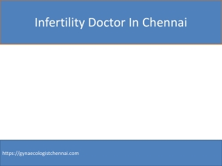 Infertility Doctor In Chennai