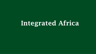 Integrated Africa