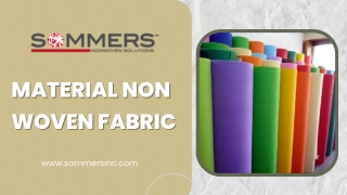 Material Non Woven Fabric | Sommers Nonwoven Solutions