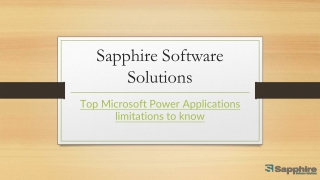 Top Microsoft Power Applications limitations to know