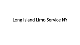 Long Island Limo Service NY