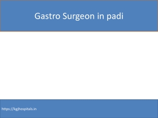 General Surgeon in Padi