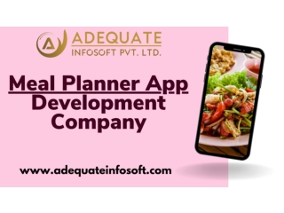 What Advanced Key Features Must Be in Meal Planner App