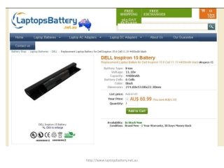 Amazing Qualities of a Dell Inspiron 15 Battery