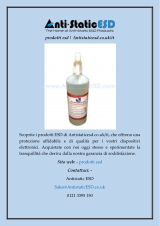 prodotti esd  Antistaticesd.co.uk it