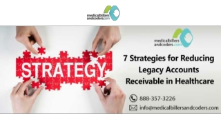 7 Strategies for Reducing Legacy Accounts Receivable in Healthcare