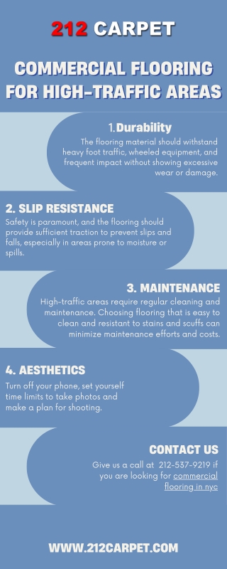 Commercial Flooring for High-Traffic Areas