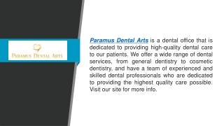 Looking For The Best Dentist In Paramus, Nj