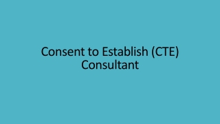 CTE Consultants in India
