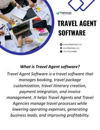 Travel Agent Software | Travel Booking System