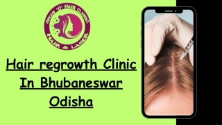 Hair regrowth Clinic In Bhubaneswar Odisha