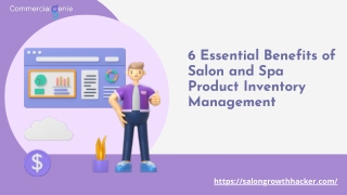 Optimize your salon and spa business operations with effective product inventory management.