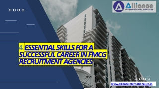 4 ESSENTIAL SKILLS FOR A SUCCESSFUL CAREER IN FMCG RECRUITMENT AGENCIES