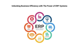 Unlocking Business Efficiency with The Power of ERP Systems