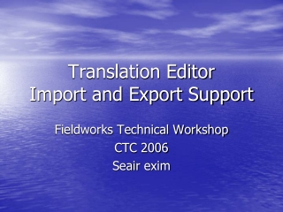 Import Export Data, Indian Custom Data, Exim News, Seair Exi