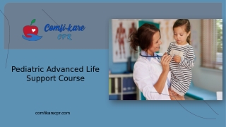 Pediatric Advanced Life Support Course in Maryland