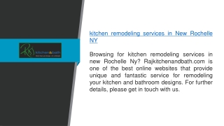 Kitchen Remodeling Services In New Rochelle Ny  Rajkitchenandbath.com