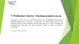 Vl Walkinshaw Interior  Touchupcarpaints.com.au