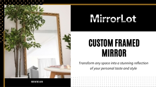Transform your room space into a stunning reflection with MirrorLot