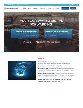 Freight Management System | Rate Management System-Freightoscope