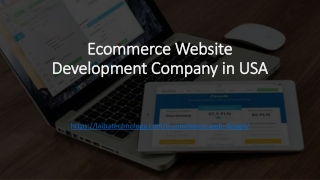 Ecommerce Website Development Company in USA