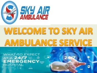 Get Safety and Comfort of the Patients from Kochi and Mysore by Sky Air