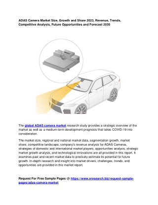 ADAS Camera Market