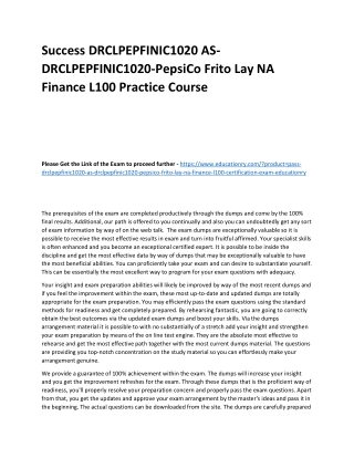 DRCLPEPFINIC1020 AS-DRCLPEPFINIC1020-PepsiCo Frito Lay NA Finance L100