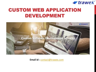 Custom Web Application Development