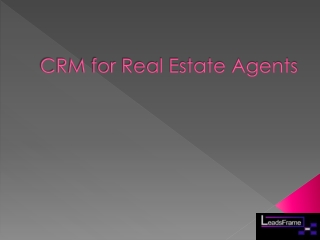 CRM for Real Estate Agents