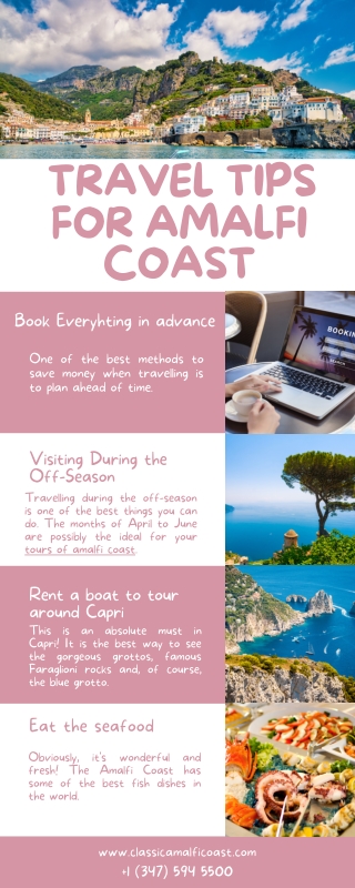 Travel Tips for Amalfi Coast