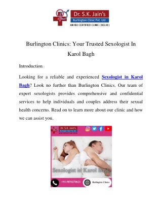 Sexologist in Karol Bagh Call-9870270621